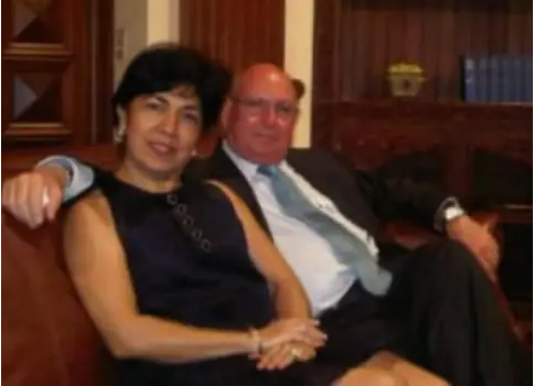 Omar Guillén y Leonor Zelaya