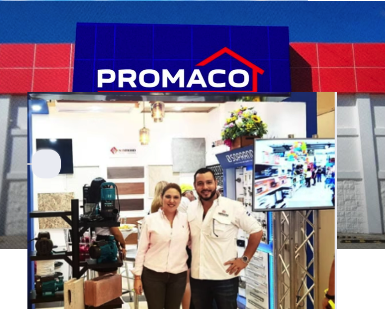 Violeta Guillén y Josue Guillén hijos de dueños de promaco