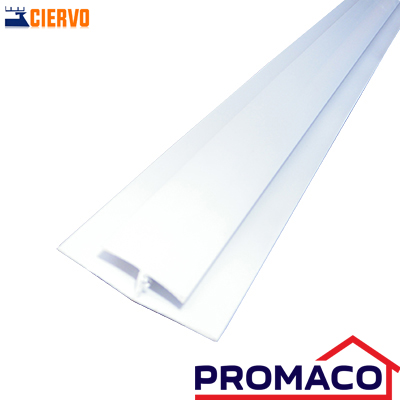 UNION TABLILLA BLANCA PARA CIELO PVC CIERVO 5.9M EXCL
