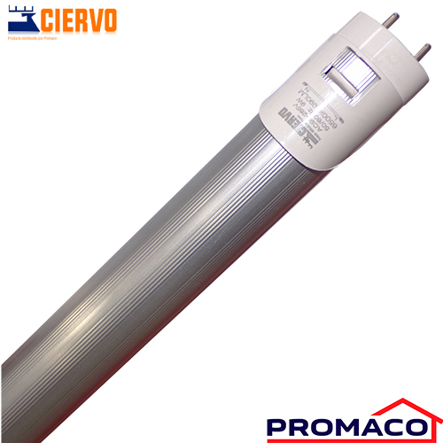 [i10021639-00] CIERVO-TUBO LED PARA LAMPARA 2X2 9W SKTD2F-9 6500K 70-80LM/W EXCL