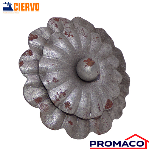 CIERVO-ADORNO DE HIERRO FLOR 170-2426 EXCL