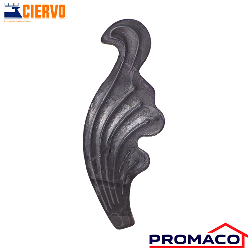 [i10021731-00] CIERVO-ADORNO DE HIERRO HOJA 180-2416 EXCL