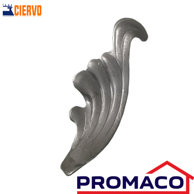 [i10021732-00] CIERVO-ADORNO DE HIERRO HOJA 180-2417 EXCL