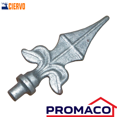 CIERVO-ADORNO DE HIERRO FLECHA 100-127 (130*60-14.5) EXCL