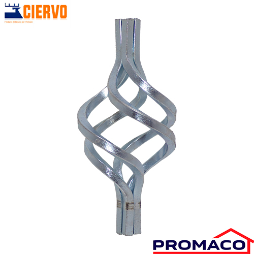 [i10021795-00] CIERVO-ADORNO DE HIERRO GALV CANASTA 140-1907 EXCL