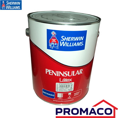SW-PENINSULAR LATEX SATINADO BASE EXTRA WHITE K53WSA151-1 GLN. EXCL