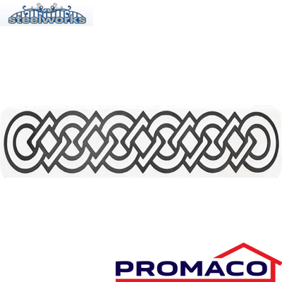 CIERVO-ADORNO DE HIERRO PANEL DECORATIVO 500-1-150A