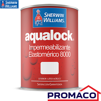 [i10013425-00] SW-AQUALOCK IMPERMEABILIZANTE 8000 MATE BLANCO A5WSA10-1 GLN EXCL