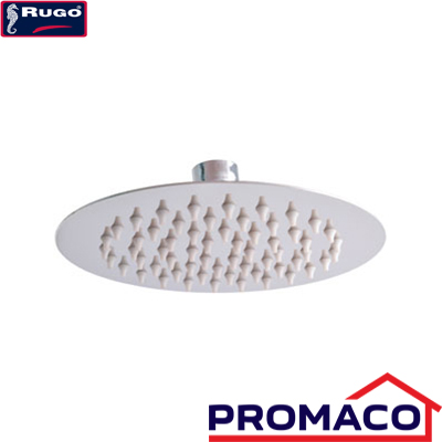 RUGO-503 DUCHA REDONDA ULTRA DELGADA ACERO INOXIDABLE 44-DRA 6Pg. EXCL