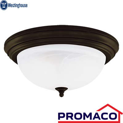LAMPARA DE TECHO BRONCE ENNEGRECIDO 3 LUCES 64292 WESTINGHOUSE EXCL