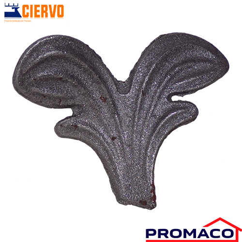 [i10027850-00] CIERVO-ADORNO DE HIERRO HOJA 180-2419B EXCL