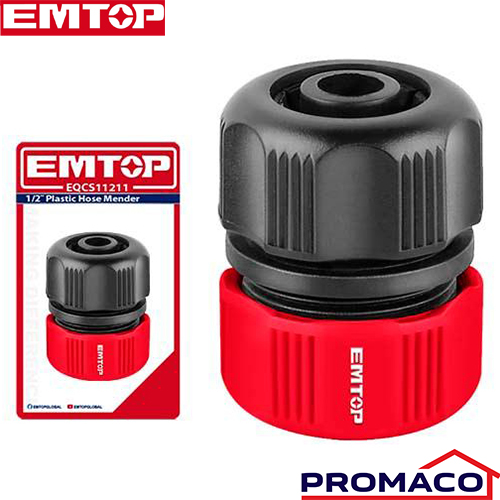 EMTOP-PROF -16340 ADAPTADOR PLASTICO PARA MANGUERA 1/2 EQCS11211 EXCL