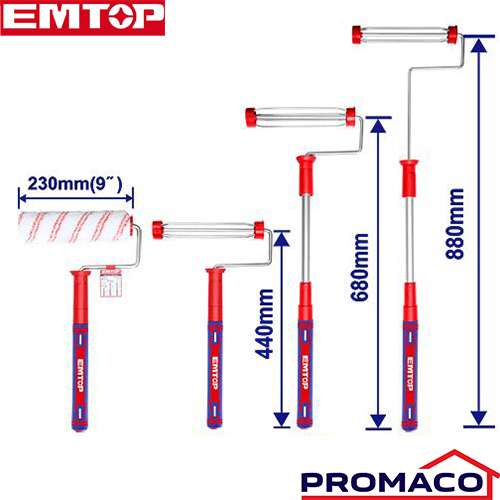 [i10033801-00] EMTOP-INDU-16340 FELPA + MANERAL PARA PINTAR  TRES ALTURAS 9P ECBHT42302 EXCL