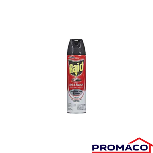 ORG-42 RAID INSECTICIDA EN AEROSOL PARA CUCARACHAS Y HORMIGAS 17.5OZ 718-4963 117176 EXCL