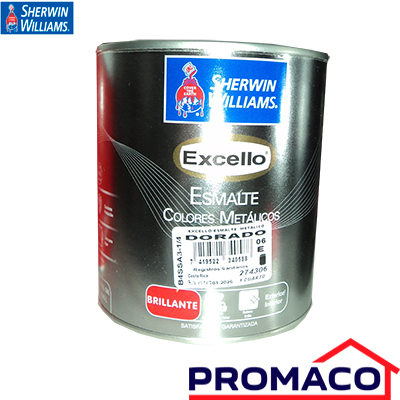 [i10026317-00] SW-EXCELLO DORADO METALICO ESMALTE B4SSA3-1/4 EXCL