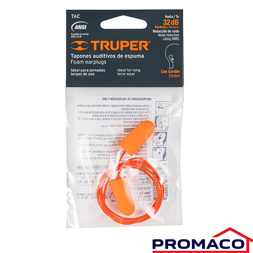 [i10035371-00] ORG-42-TAPONES PARA OIDOS DE GOMA ESPUMA 32DB 9946757 EXCL