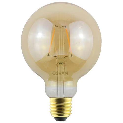 [i10039337-00] OSRAM-BOMBILLO LED VINTAGE TIPO GLOBO E27 950889790 127V 4.5W 079717
