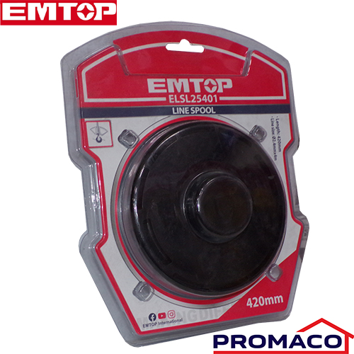 EMTOP-PROF-16340 CARRETE PORTA HILO ELSL25401 PARA PODADORA EGTC4321  EXCL