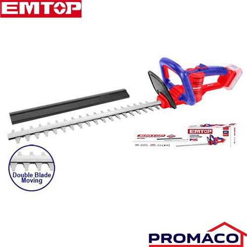 EMTOP-INDU-16340-PODADORA DE HOJAS INALAMBRICO ION DE LITIO 20V 4000 RPM ELHT20018 EXCL