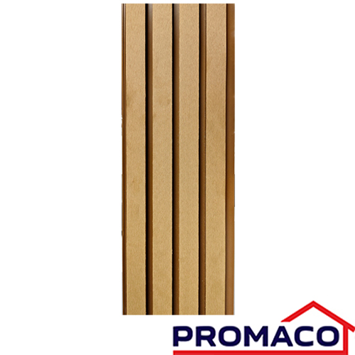 CIERVO-PANEL WPC AMATISTA PARA PARED EXTERIOR WPC01 2.9M LARGO 21.9CMX26MM