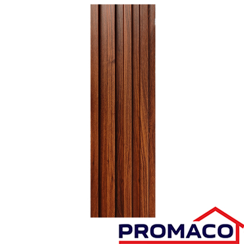 CIERVO-PANEL WPC CAOBA PARA PARED INTERIOR WPC9015 2.9M LARGO 19.5CMX25MM