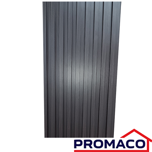 [i10041590-00] CIERVO-PANEL WPC NEGRO PARA PARED INTERIOR FX191-9 2.9M LARGO 16CMX24MM