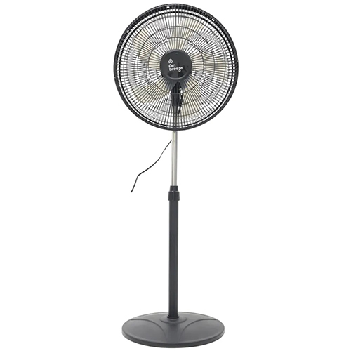 VENTILADOR DE PEDESTAL FAN BREZZE EFANELI NEGRO 18PG 163158