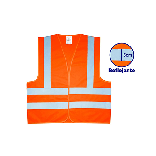 EMTOP-CHALECO ANARANJADO REFLECTIVO T/XL EMRV1801
