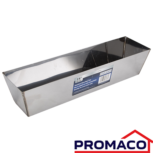 ORG-42 BANDEJA ACERO INOXIDABLE VULCAN PARA MASILLA TABLA YESO 7X14PG 186-6656 EXCL