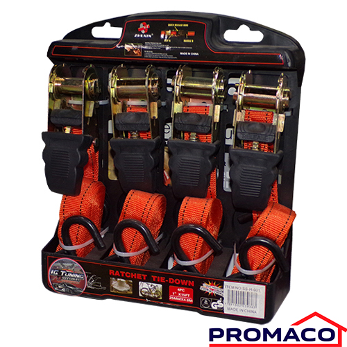 IG-TUNING KIT SUJETA CARGA 4 PCS 1 X 15 FT SS-H-001 1PG EXCL