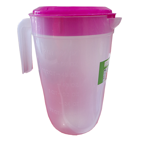 ROD-JARRA DE PLASTICO 2L TAPA VARIOS COLORES 19X22X10CM MP23742 7453087524670