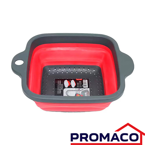 ROD-COLADOR ACORDION CUADRADO 21X21X9CM L-00571 8693395015715