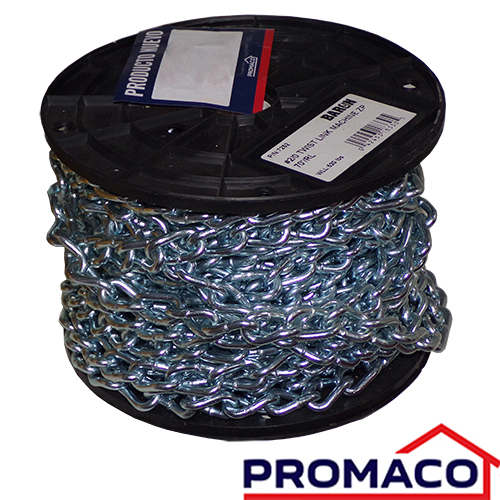 ORG-CADENA ESLABONES RETORCIDOS 7252 2-0 GALVANIZADA (PIE)