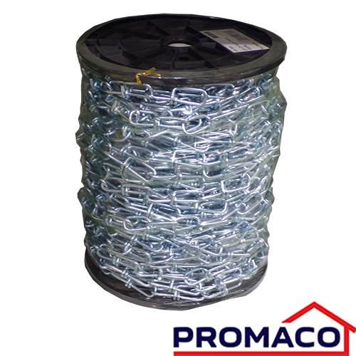 ORG-CADENA DE DOBLE BUCLE 7202 2/0 REVESTIMIENTO DE ZINC 6981