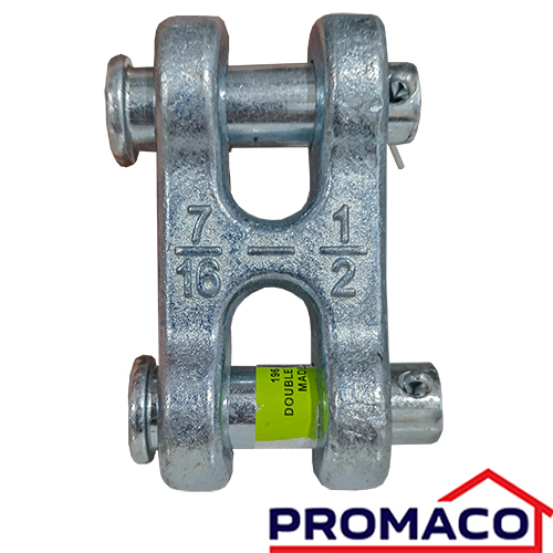 ORG-ESLABON DE ORQUILLA DOBLE BARON ZINC 196 71/6 A 1/2 0133