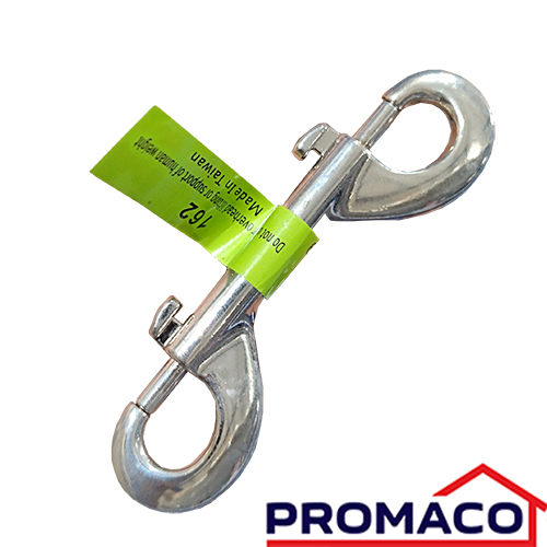 ORG-GANCHO DOBLE EXTREMO C/DOBLE BROCHE DE PRESION 162 0939