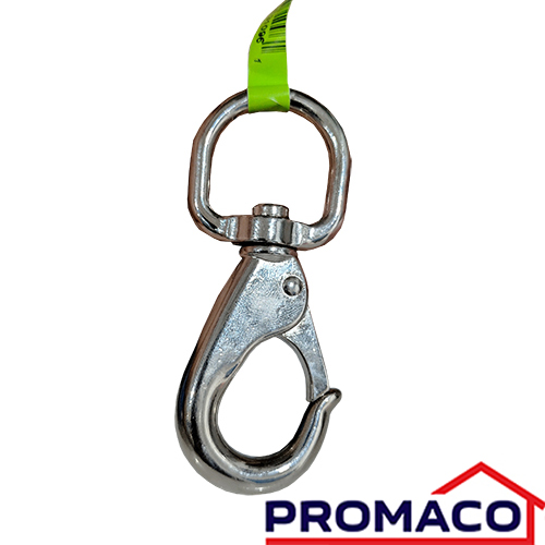 ORG-GANCHO DE SEGURIDAD GIRATORIO Z-251-1  1PG A/INOX 0961