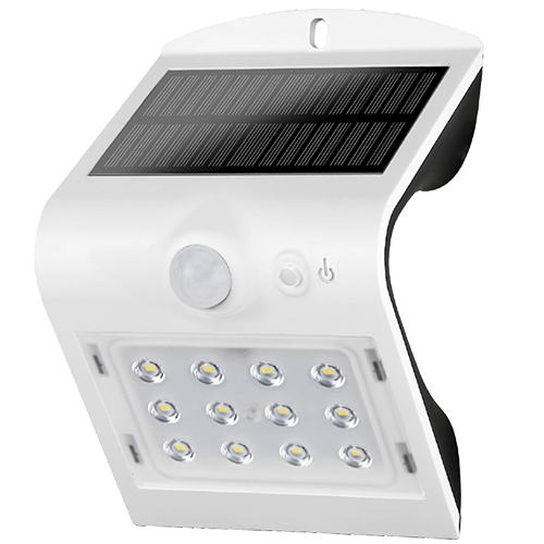 OSRAM-LAMPARA LED DE PARED CON SENSOR BLANCO ILUKON 220LM IP65 4000K 605220465