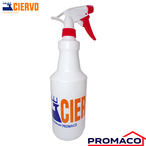 [i10029366-00] CIERVO-ATOMIZADOR PLASTICO 1 LITRO EXCL