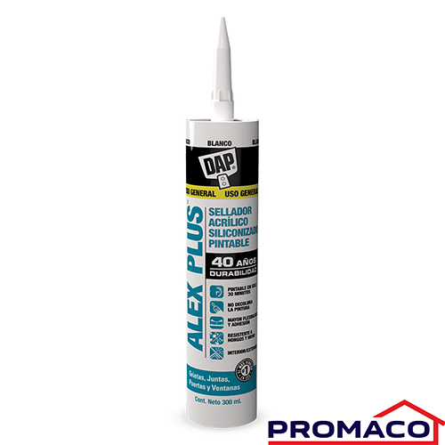 ORG-42 SELLADOR DE JUNTAS Y GRIETAS BLANCO PINTABLE 298ML 658-3991 18275 3001 EXCL