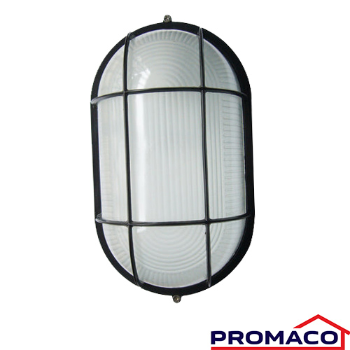 ILUM-270 LAMPARA PARA PARED EXTERIOR NEGRO 1XE27X100W 100-240V 50/60HZ IP44 WL008 EXCL