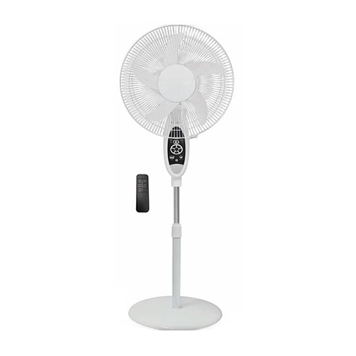 VENTILADOR RECARGABLE DE PEDESTAL UNIVERSAL ROYAL BLANCO IU-V916RS