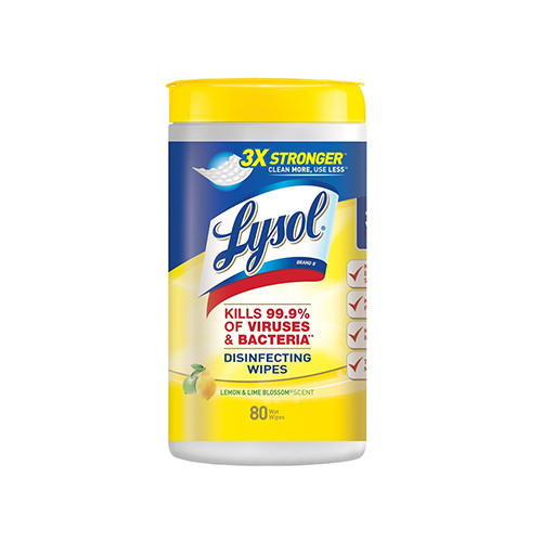 ORG-42 TOALLITAS DESINFECTANTES FRAG LIMA/ LIMON 80UNIDADES 7405103 1825 EXCL