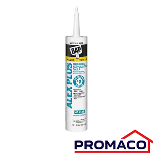 ORG-MASILLA SILICONIZADA ACRILICO BLANC0 PINTABLE DAP 18152 298ML 18152 1014