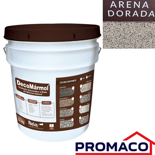 REF-DECO MARMOL ARENA DORADA 22.5KG