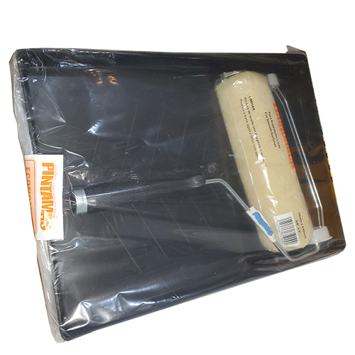 BEMA-KIT ECONOMICO P/PINTAR FELPA 3/8+MANERAL 6MM+BANDEJA 0926