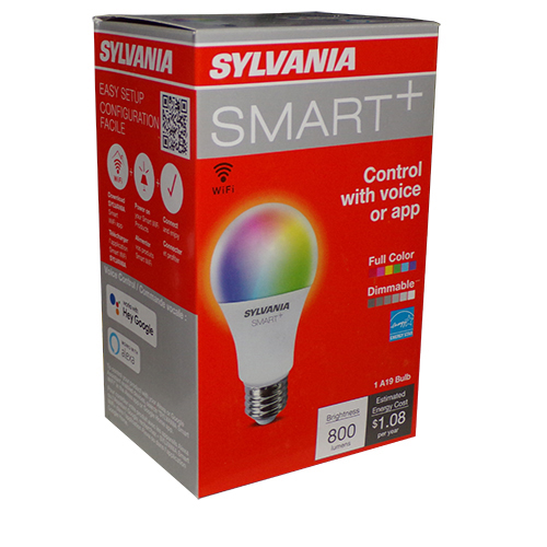 ORG-42 BOMBILLO LED DE COLORES SYLVANIA 800 LUM 756634 EXCL