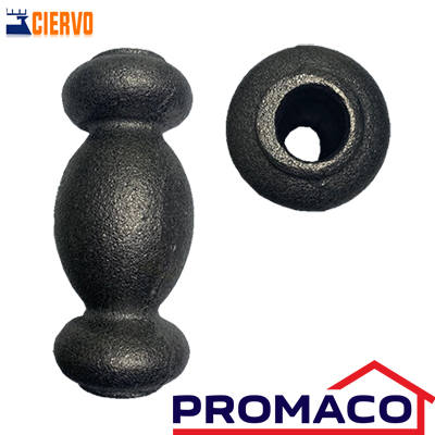 [i10021815-00] CIERVO-ADORNO DE HIERRO CASQUILLO MEC-0167 EXCL