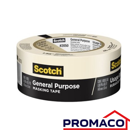 ORG-42 MASKING TAPE 2PGX54.86M SCOTCH 4375093 6208 EXCL