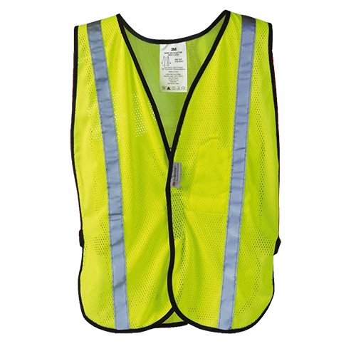 ORG-42 CHALECO DE SEGURIDAD REFLECTIVO TELA VERDE CON BOLSILLO T/UNICA 3M 430-9977 94601 EXCL